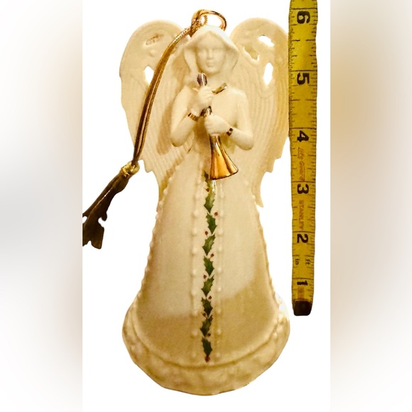 Lenox Angel With Trumpet Ornament - Picture 5 of 8